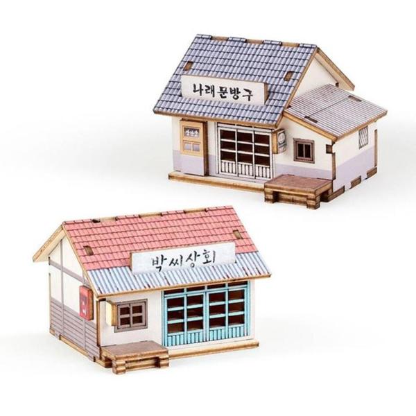 미니 나래문방구 박씨상회 인테리어소품 프라모델 입체퍼즐 YM587 : 다이아리빙s