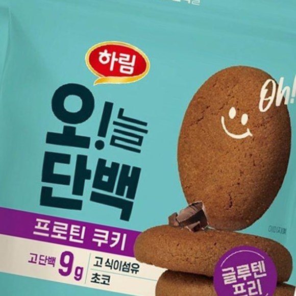 하림 오늘단백 프로틴쿠키 초코 40g x 10 : 헬로우박스1