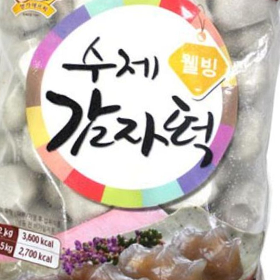 (무)(냉동)명가에프씨 웰빙감자떡2kgX4개 : 펄케이샵A