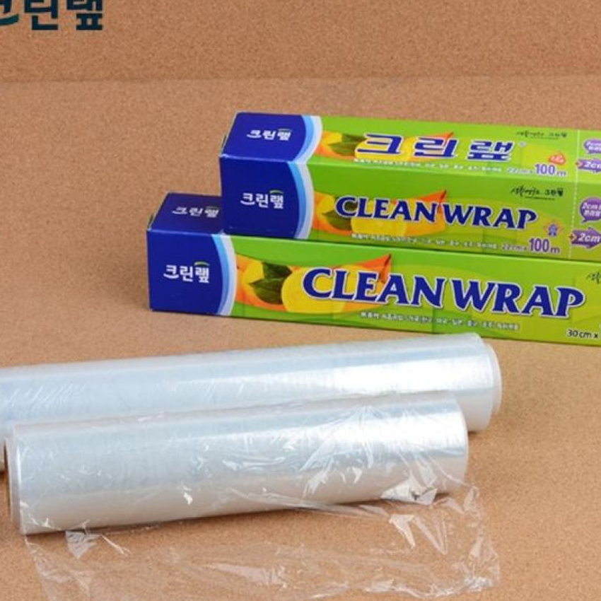 랩 일회용 크린랩 롤백 비닐랩 비닐 30cm 100Mx22 : 레이크-업