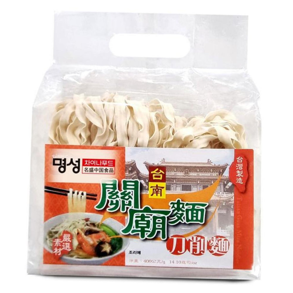 명성 차이나푸드 타이난 관묘면 도삭면 건면 400g : 천원마켓 구구공