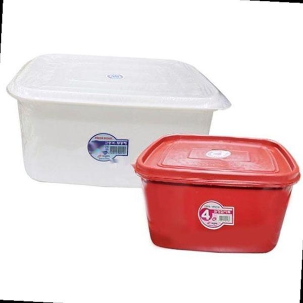 대영 밀폐용기 보관용기 반찬통 김치통 50L 정리 플라스틱 냉장고 : 길정물산육번지