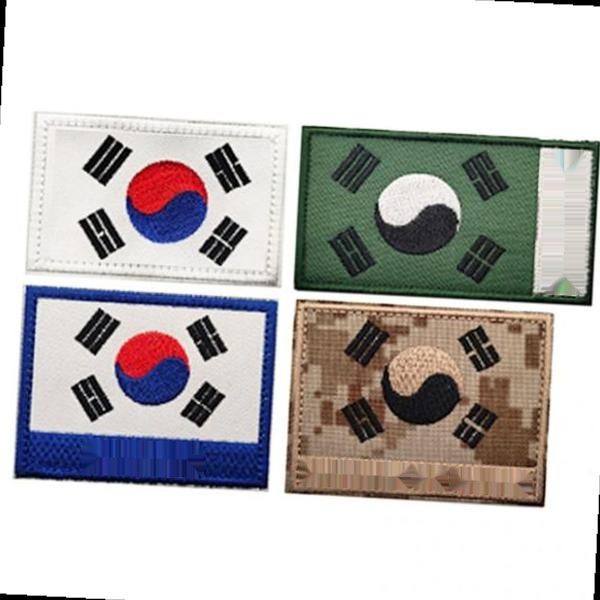 태극마크 태극기 패치 DIY 태극기 와펜 M12879 : 길정물산오번지