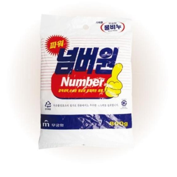 파워 넘버원 가루비누 800g 12개입 무궁화 파워 청소용품 : 텐스타투