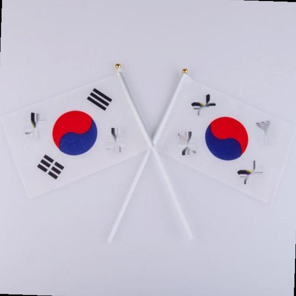 미니 소형 손 태극기 깃발 LMCF-0044 : 길정물산이번지