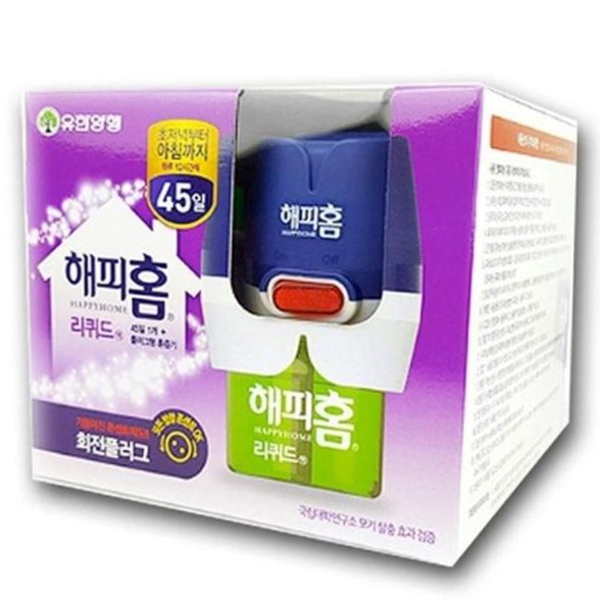 유한 해피홈 리퀴드 훈증기 플러그형 리필액 세트 : 대전제이엠원