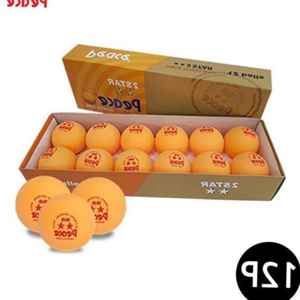 탁구공 2성 12pcs 오렌지 운동용품 : 테스투나
