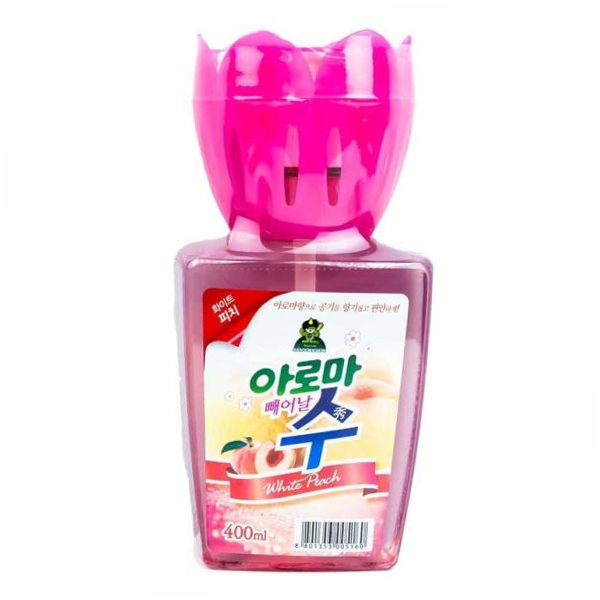 아로마 수 화이트 피치 탈취제 400ml 화장실 거실 안 : 기리니스토리