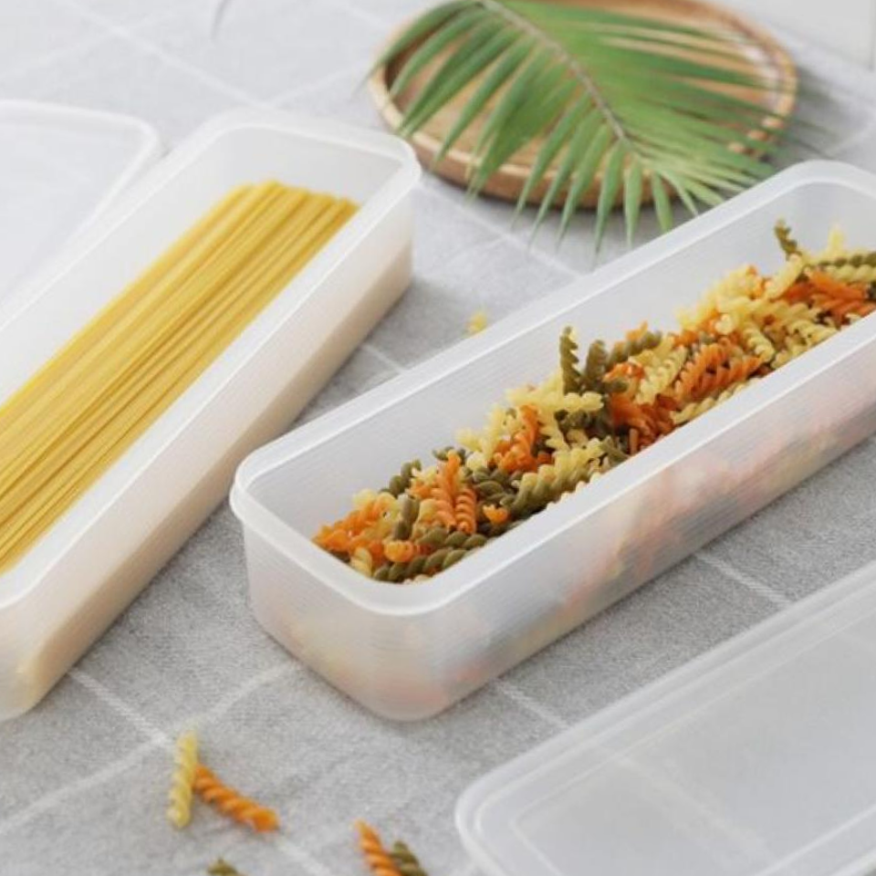 파스타 면 국수 김밥재료 전자레인지 밀폐보관용기 보관함 : 와이투제이비