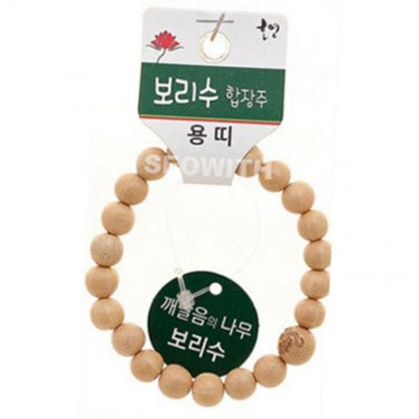 보리수 팔찌 염주 불교 합장 주착진주 건강팔찌 : 스마일희