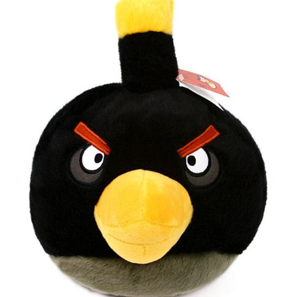 앵그리버드 캐릭터 봉제인형 블랙버드 점보70cm 봉제 : 위드허