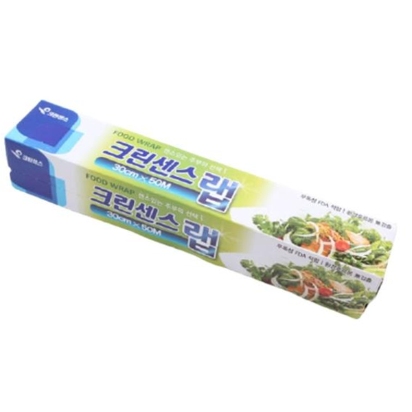가정용 주방 남은 음식 위생보관 투명 비닐랩 30X50 : 두울상점