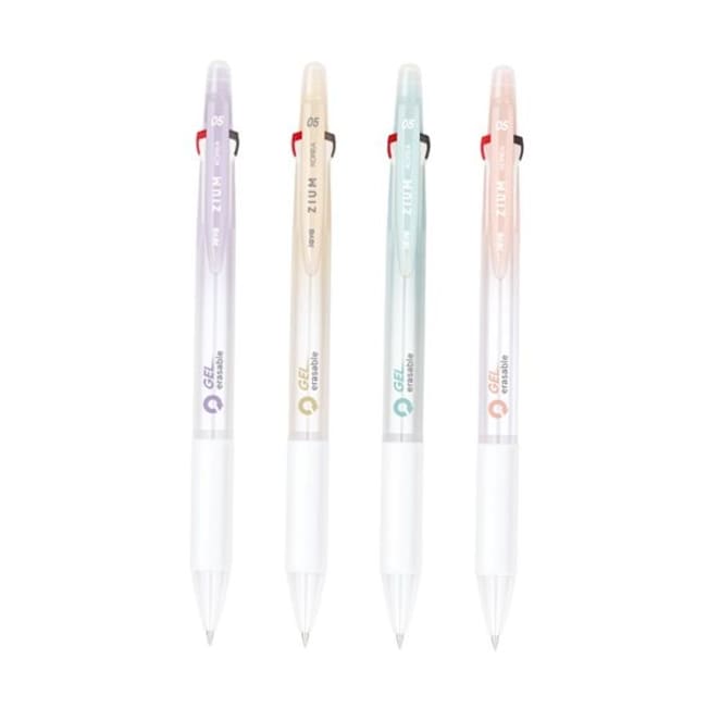 (자바) 지움 3색볼펜 0.5mm 1자루 (옵션) 지워지는 : 두리더