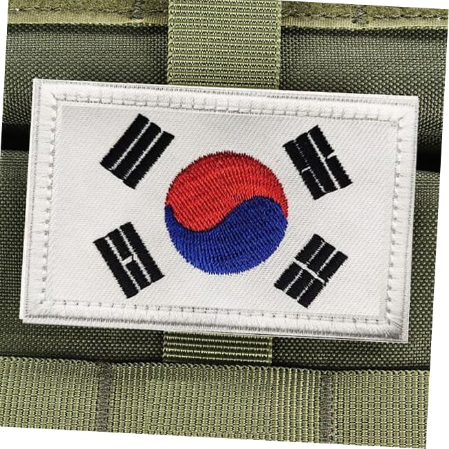 태극기 와펜 DIY 태극마크 패치 DD12879 : 이븐굿즈
