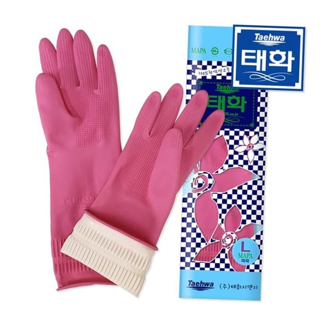 고무장갑 태화 마파 L 고무장갑 천연 조리 : 애드브리프