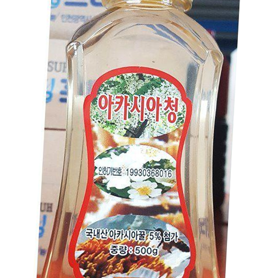 업소용 식자재 청림식품 아카시아꿀 500g 실온보관 꿀스틱 : 영스코리아