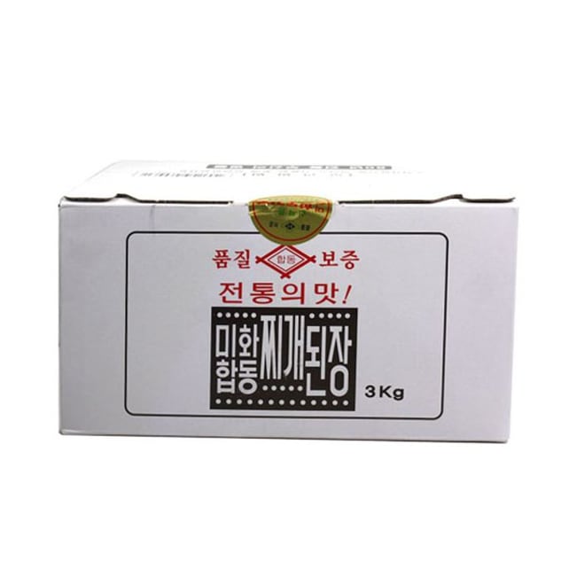부산찌개된장(미화합동 3kg) : 제이스머니.