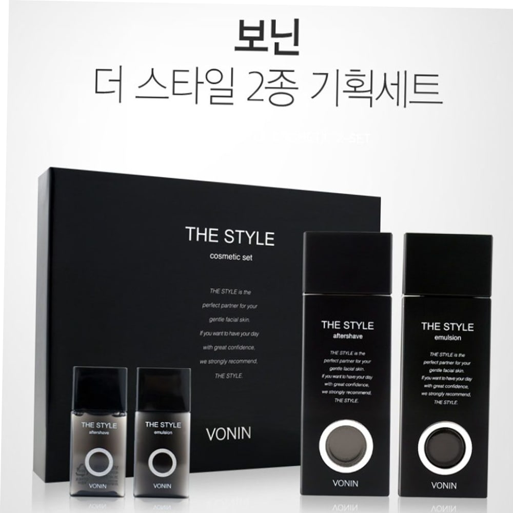 보닌 남자화장품 더 스타일 2종 세트 : 두리더
