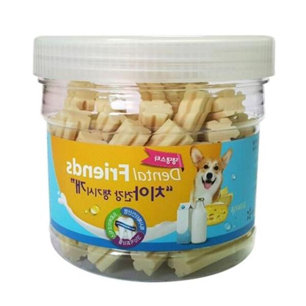 덴탈 댕댕스타 300g 밀크 껌 치즈 프랜즈 강아지 : two스토어