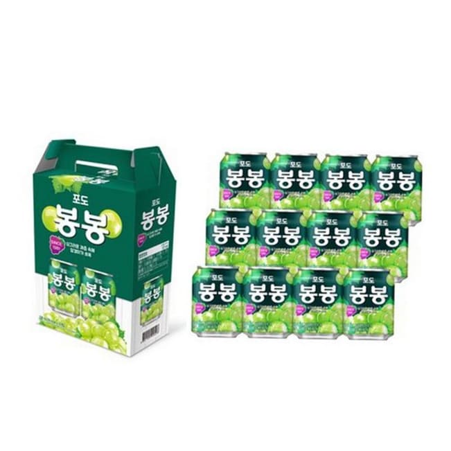 포도 봉봉 238mlX12ea : 레니투몰