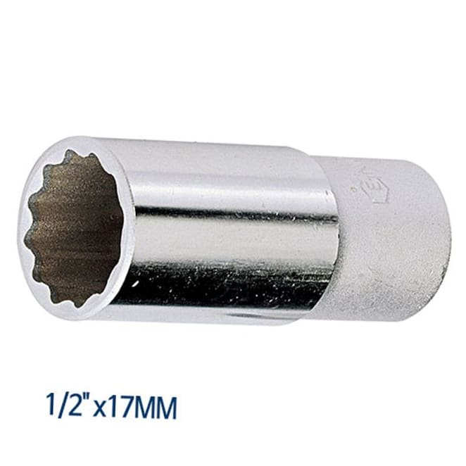 지니어스 12각 롱핸드소켓 복스알 1/2in x 17mm : 메타벅스