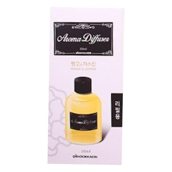 산도깨비 아로마 디퓨저 리필용200ml(망고 자스민) : 기린스토리