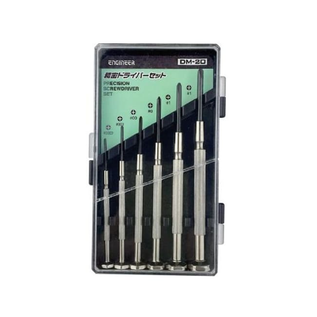 정밀드라이버세트 DM-20 6pcs 엔지니어 : 미누존