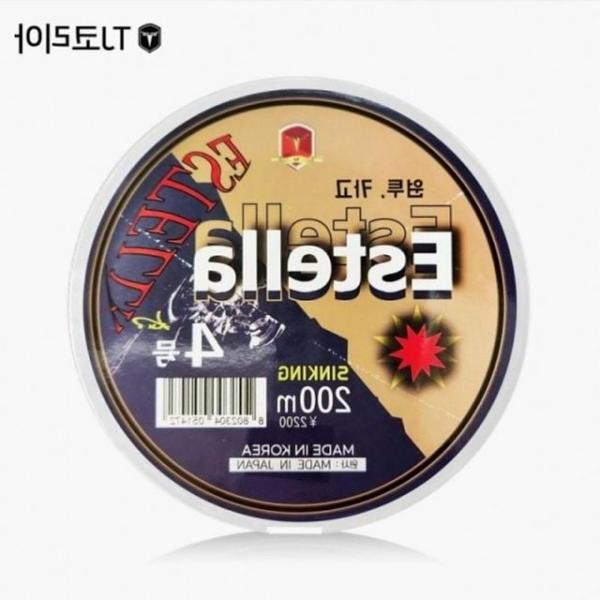 원투 감성돔 TJ코리아 낚시 원줄 카고 에200m : 사월store