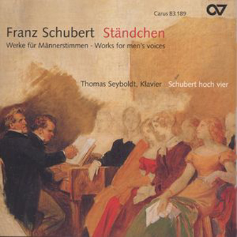 [수입] Schubert hoch vier 슈베르트  세레나데 - 남성 중창 및 합창곡 선집 (Schubert hoch vier) : SORI