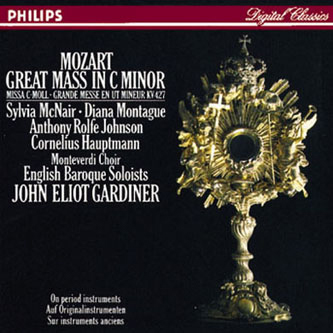 [수입] John Eliot Gardiner 모차르트  대미사 (Mozart  Great Mass K.427) : SORI