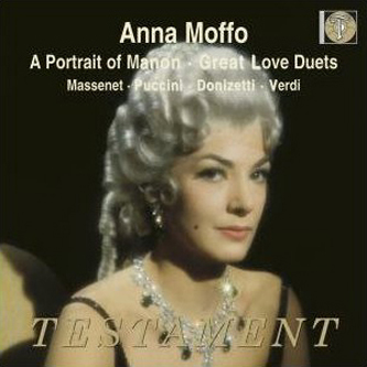[2CD수입] Anna Moffo 마농의 초상, 오페라 이중창집 (A Portrait Of Manon, Great Love Duets) : SORI