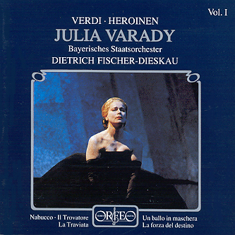 [수입] Julia Varady 베르디  아리아 모음 1집 (Verdi Heroines, Vol. I) : SORI