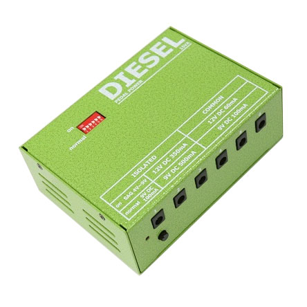 [스쿨뮤직]Diesel DPP-15VA 6채널 고용량 파워서플라이+구성품 : 스쿨뮤직