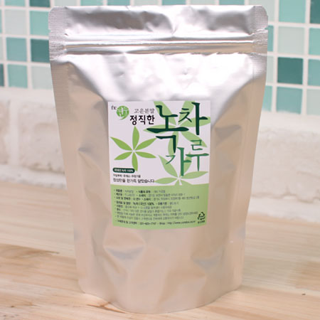 국산 녹차가루 300g 녹차잎100% 분말 : 더 연두