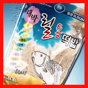 일성사 대박 릴용 떡밥/집어제/글루텐/어분/밑밥/릴낚시/민물낚시/붕어낚시/잉어낚시/파우더/집어/진어분 : 짱구낚시