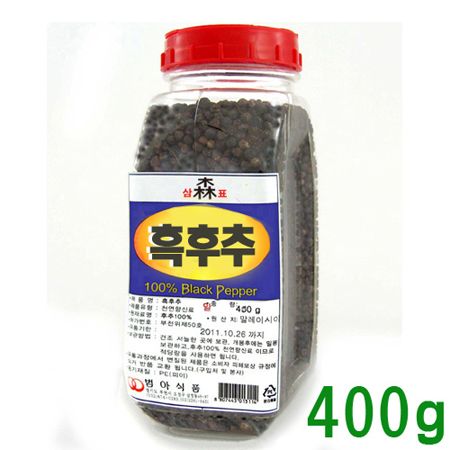 후추알/흑 400g 20 개입box /통 Tel.032 674 0284 : 뽀빠이