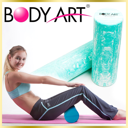 바디아트 BODY ART 폼롤러 전신스트레칭 KH-854 마블링 필라테스 재활운동 전신운동 휘트니스 : PARAN스포츠