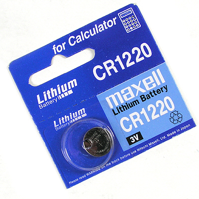 케이블마트 NA1111 MAXELL 수은전지 CR1220 리튬 셀 건전지 배터리 밧데리 카메라 자동차 소형 리모컨 사용 : 케이블마트