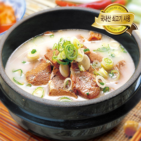 최부자 설렁탕 간편 즉석 국 탕 찌개 냉동 밀키트 1인 자취 음식 550g : 최부자푸드