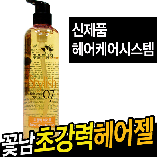 (500ml x 1개)-꽃을든남자 헤어케어 초강력 헤어 젤 : 블루1004