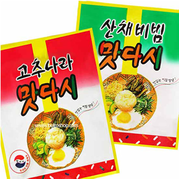 (맛다시 90g x10개) 고추나라 산채비빔 군대 양념장 군마트 PX용 동방푸드마스타 : 비상식량할인마트