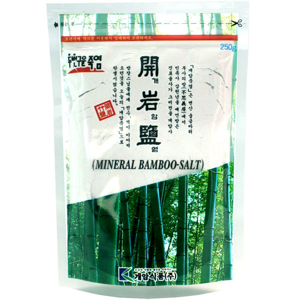 개암염 250g / 2회 생활 죽염 소금 / 개암죽염 : 개암죽염식품