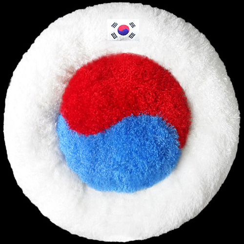 태극방석(L)-화이트 : 펫라인 시스템