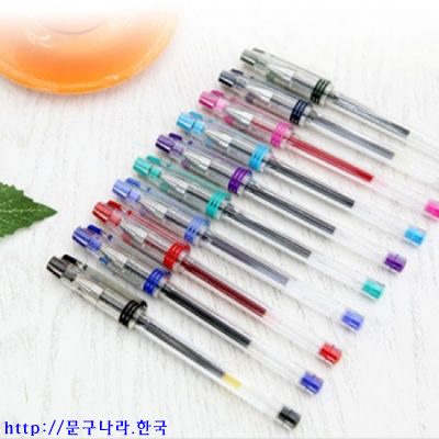 볼펜 파인테크(Fine tech) Gel ink 0.25㎜x12 Donga : mungus