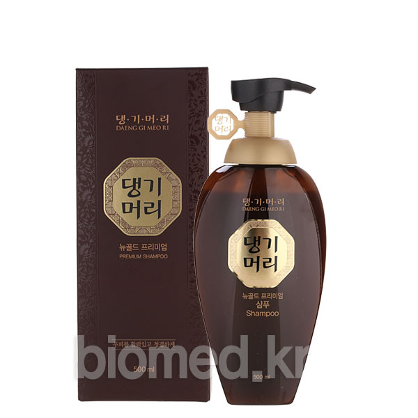 [머리손질][댕기머리] 뉴골드 프리미엄 샴푸 500ml/린스/한방샴푸/려/청량감/두리화장품/댕기머리정품 한방/두피관리 댕기머리 정품 빠른배송(샴... 