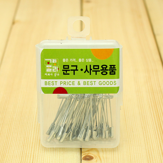 30p 옷핀(3.5cm)-의류수선/옷수선/봉재/명찰옷핀/명찰핀/명찰부착/이름표옷핀이름표핀/뺏지고정핀/악세사리 : 유즈마켓