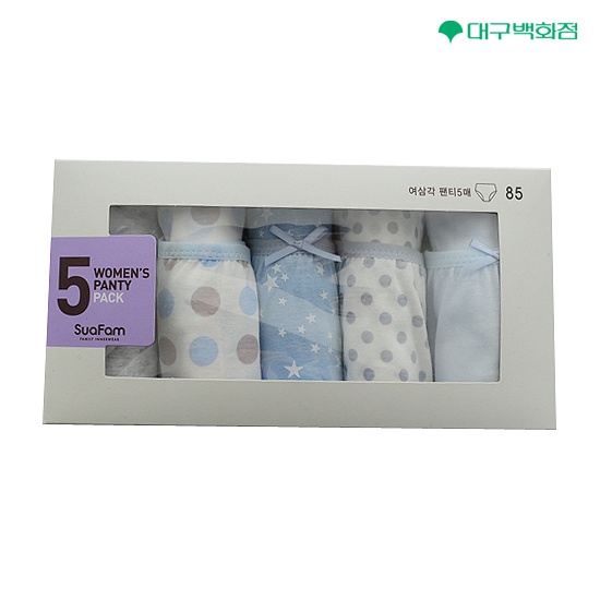 [대구백화점 II관] 수아팜여삼각(5매입)(FAA0895) : 대구백화점