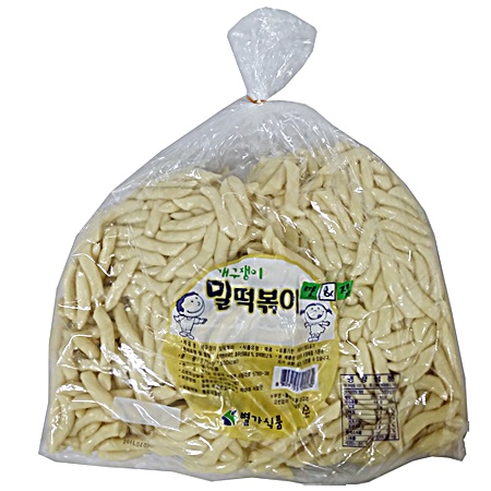 [별가식품]밀 떡볶이떡(가는밀떡볶이) 3.75kg /떡꼬치/밀방/목침/절대/판떡/긴대/왕대/분식/치킨밀떡/가래떡/충남식품/씨앤푸드 : Cn food