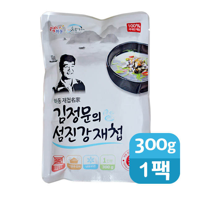 김정문의 섬진강재첩 300g : 사나래
