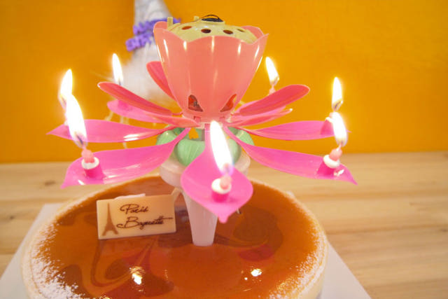 Special celebration flower candle birthday candle 